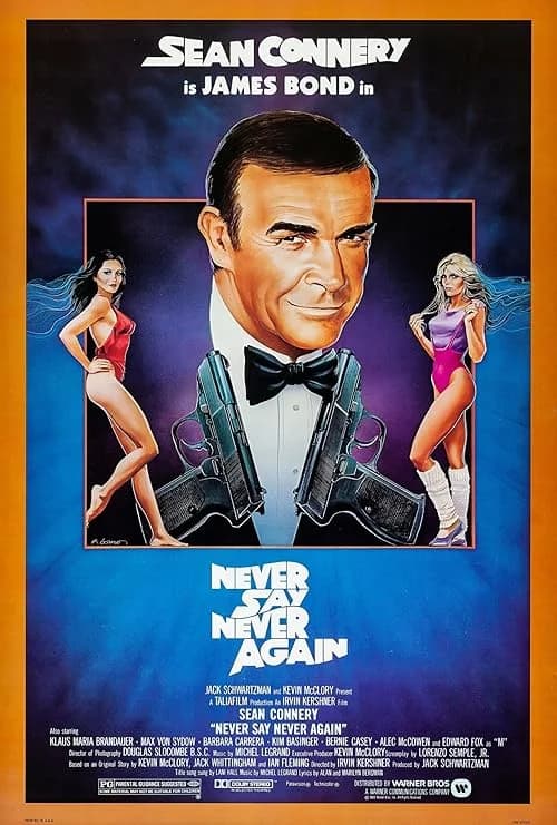 Never Say Never Again film posteri
