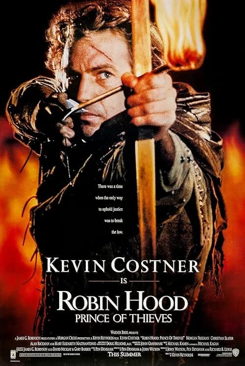 Robin Hood: Prince of Thieves film posteri