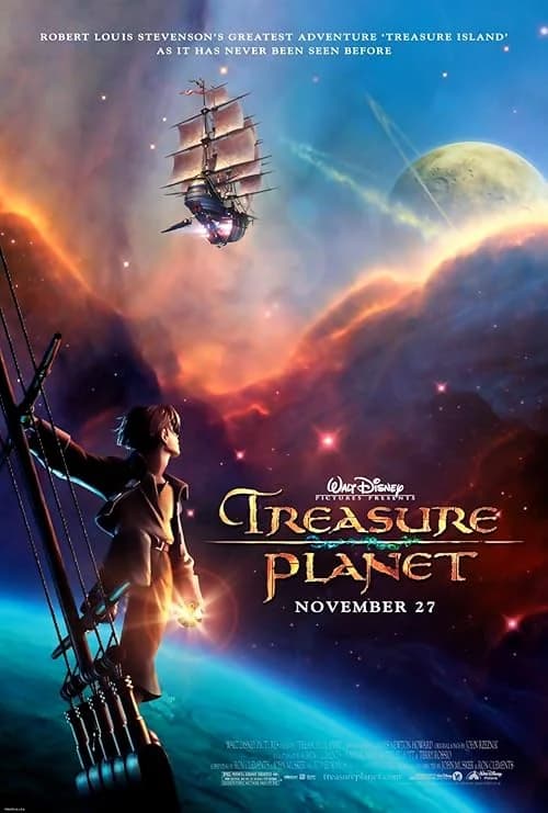 Treasure Planet film posteri