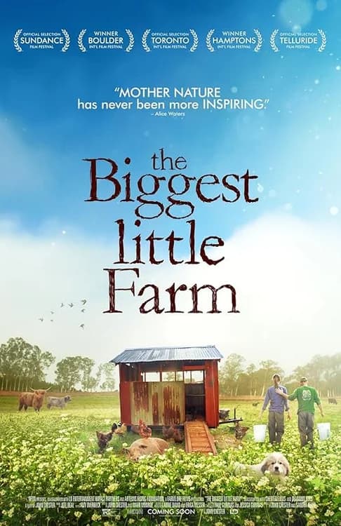 The Biggest Little Farm film posteri